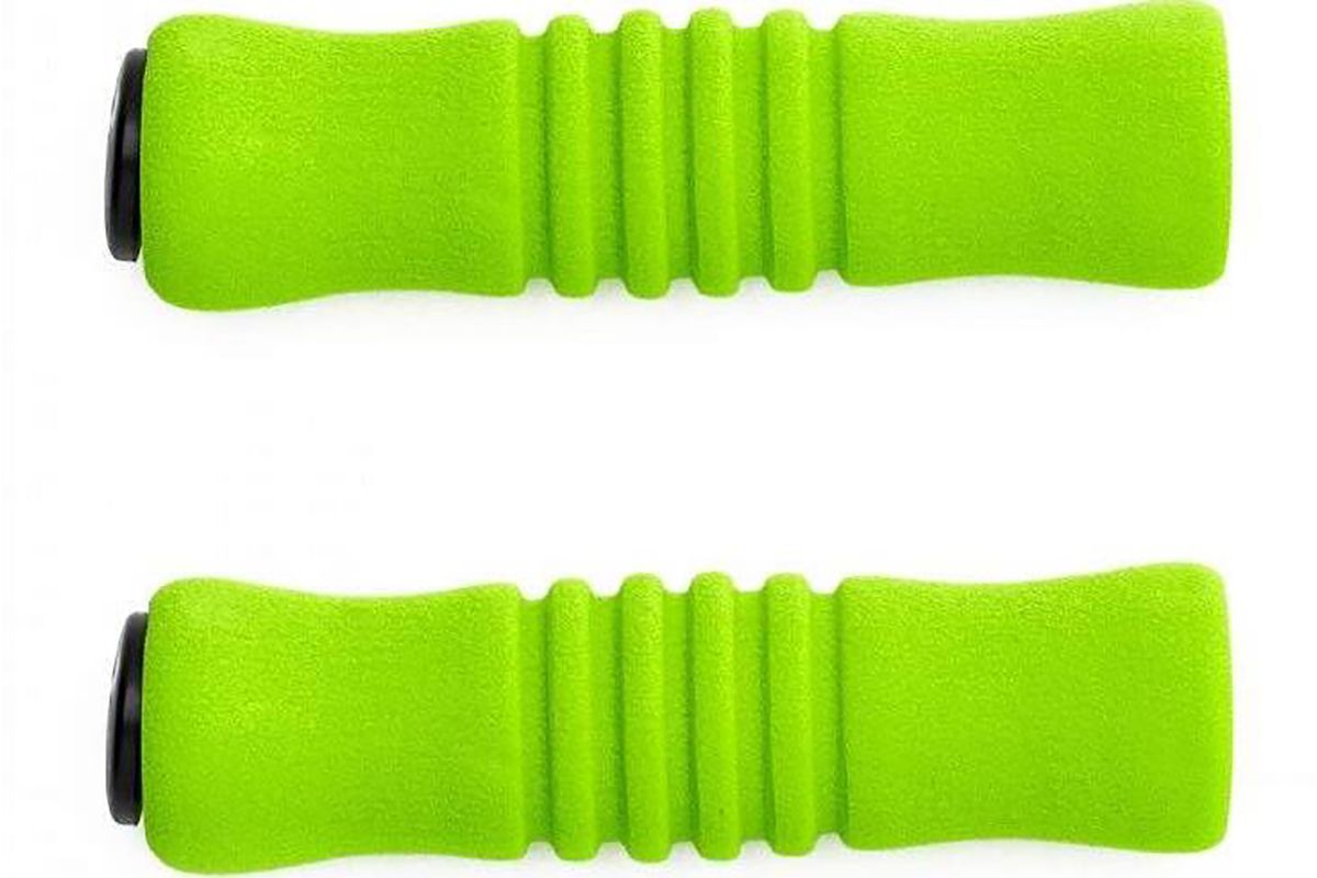 Грипсы пенополиуретановые, длина 125мм, цвет зеленый, H-G 22 Green