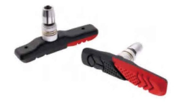 Колодки тормозные RBT24007, МТВ, 72мм, черные\красные