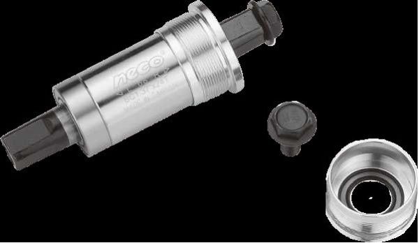 Каретка-картридж NECO B920 68*113,5мм, BC 1.37"x24T, 2 промподшипника, под квадрат, 275гр