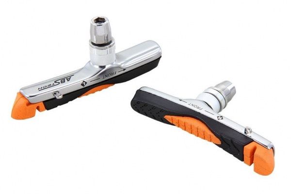 Колодки тормозные Baradine ABS-01VC, МТВ, 72мм, картриджные, черно-оранжевые